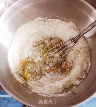 肉松松饼的做法步骤：1