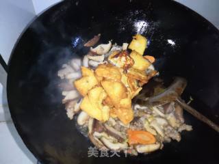 肉末香菇烧豆腐的做法步骤：13