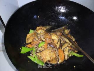 肉末香菇烧豆腐的做法步骤：17
