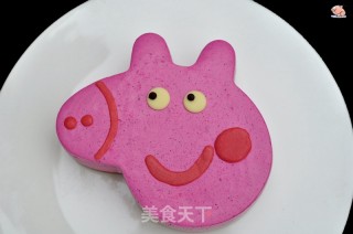 小猪佩奇慕斯蛋糕的做法步骤：14
