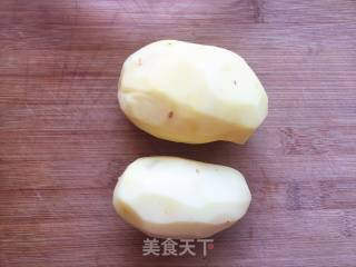 免油炸版薯条的做法步骤：2