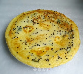 玉米面黑芝麻饼的做法步骤：8