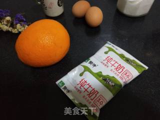 橙子蒸蛋的做法步骤：1