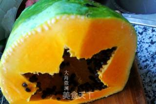 素炒木瓜条的做法步骤：1