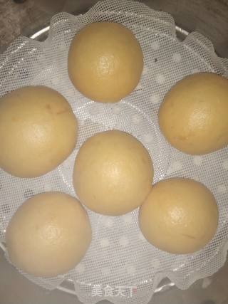 南瓜????馒头的做法步骤：3