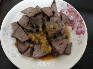 百香果拌猪肝的做法步骤：5