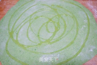菠菜烙饼的做法步骤：3