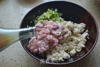 珍珠豆腐肉丸子的做法步骤：4