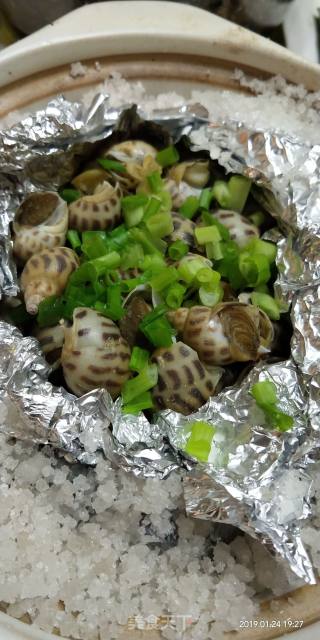 盐焗花螺????的做法步骤：13