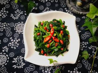 #团圆饭#花生拌菠菜的做法步骤：7