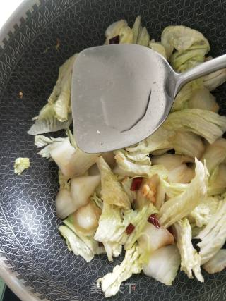 醋熘白菜的做法步骤：6