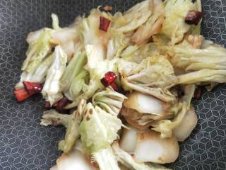 醋熘白菜的做法步骤：7