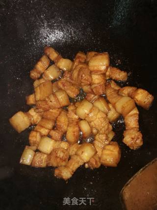 #团圆饭#海带红烧肉的做法步骤：4