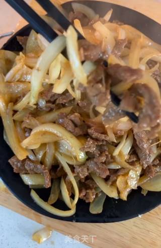 洋葱炒牛肉的做法步骤：14