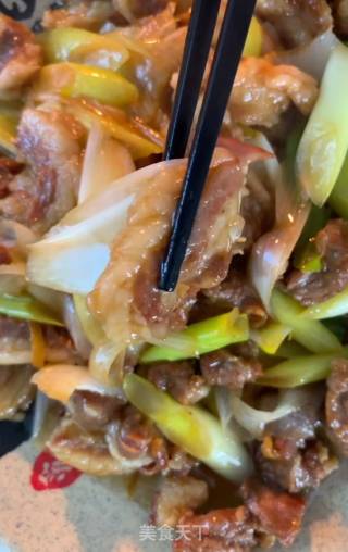 葱爆羊肉的做法步骤：9
