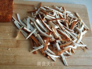 拌三丝的做法步骤：1