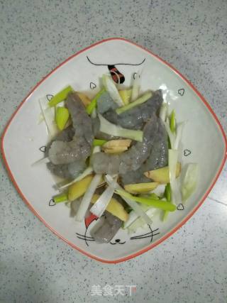 虾仁豆腐蒸蛋的做法步骤：3