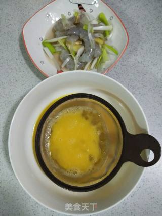虾仁豆腐蒸蛋的做法步骤：5
