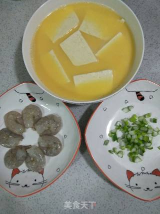 虾仁豆腐蒸蛋的做法步骤：6