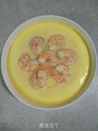 虾仁豆腐蒸蛋的做法步骤：10