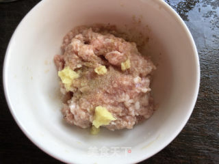 肉末炒毛豆籽的做法步骤：3