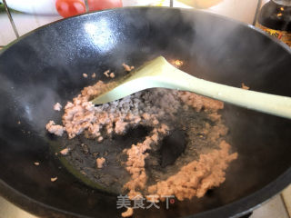 肉末炒毛豆籽的做法步骤：4