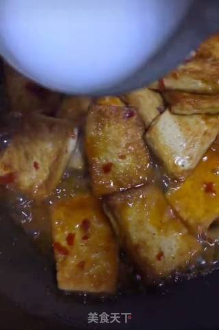 韭菜炒豆腐的做法步骤：6