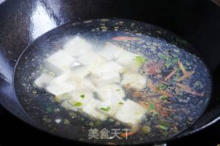 豌豆苗豆腐汤的做法步骤：5