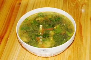 豌豆苗豆腐汤的做法步骤：8