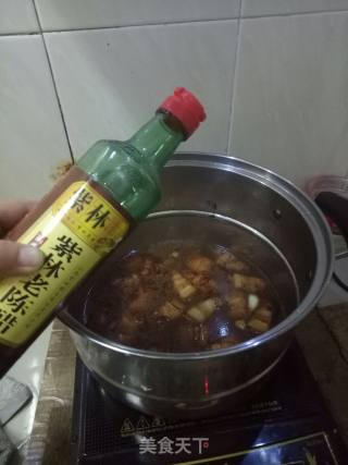 五花肉烧土豆鹌鹑蛋的做法步骤：9