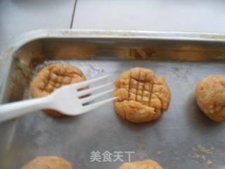 花生酱香饼的做法步骤：9