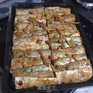 烤带鱼的做法步骤：4