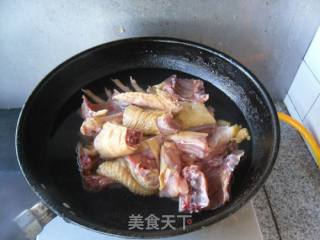 家鸡炖蘑菇的做法步骤：3