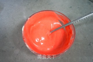 喜庆蛋糕卷的做法步骤：6