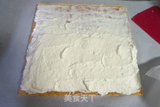 喜庆蛋糕卷的做法步骤：11