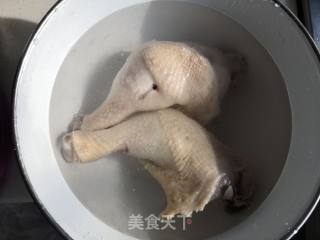 凉拌鸡腿肉的做法步骤：4