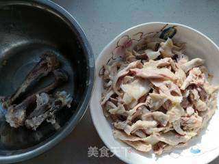 凉拌鸡腿肉的做法步骤：5