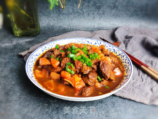 西红柿炖牛肉的做法步骤：10
