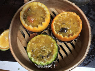 蟹酿橙的做法步骤：9