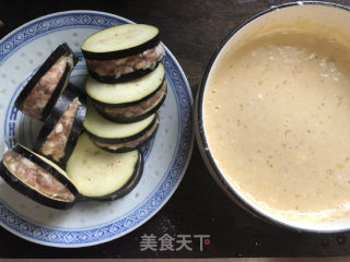酥炸茄夹的做法步骤：5