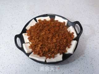 轻松搞定鲜辣爽口的下饭菜【剁椒肉末蒸豆腐】的做法步骤：9