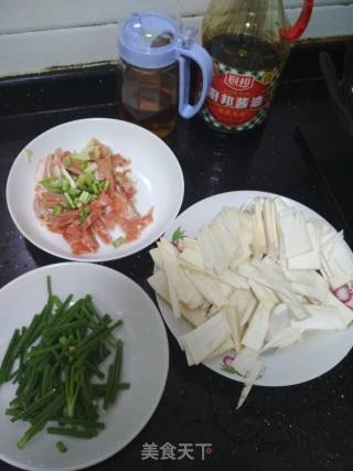 杏鲍菇肉片的做法步骤：1