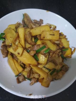杏鲍菇肉片的做法步骤：7