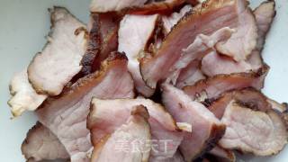 柴火香干腊肉的做法步骤：3
