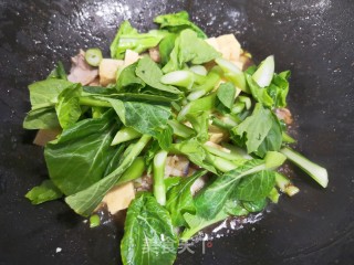 菜心烧豆腐的做法步骤：5