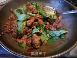 台式三杯鸡的做法步骤：8