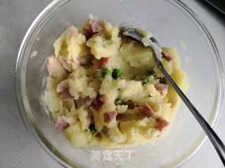 芝士焗土豆泥的做法步骤：8