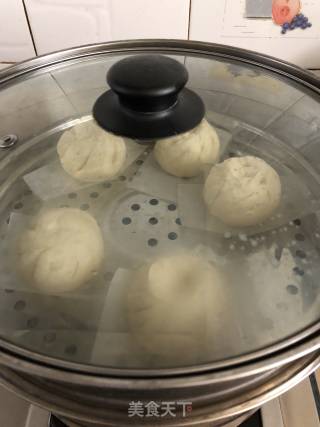 金沙奶黄包的做法步骤：6