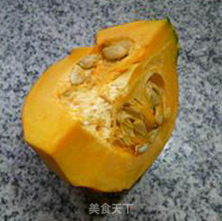 油炸南瓜团的做法步骤：1
