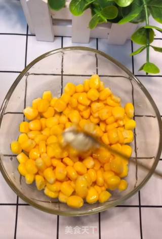 拉丝玉米粒的做法步骤：3